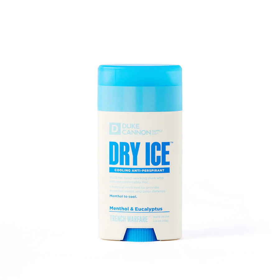 DUKE CANNON - DRY ICE COOLING ANITPERSPERANT + DEODORANT IN MENTHOL AND EUCALYPTUS