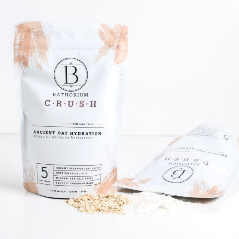 BATHORIUM - CRUSH BATH SOAK IN ANCIENT OAT HYDRATION - 600G