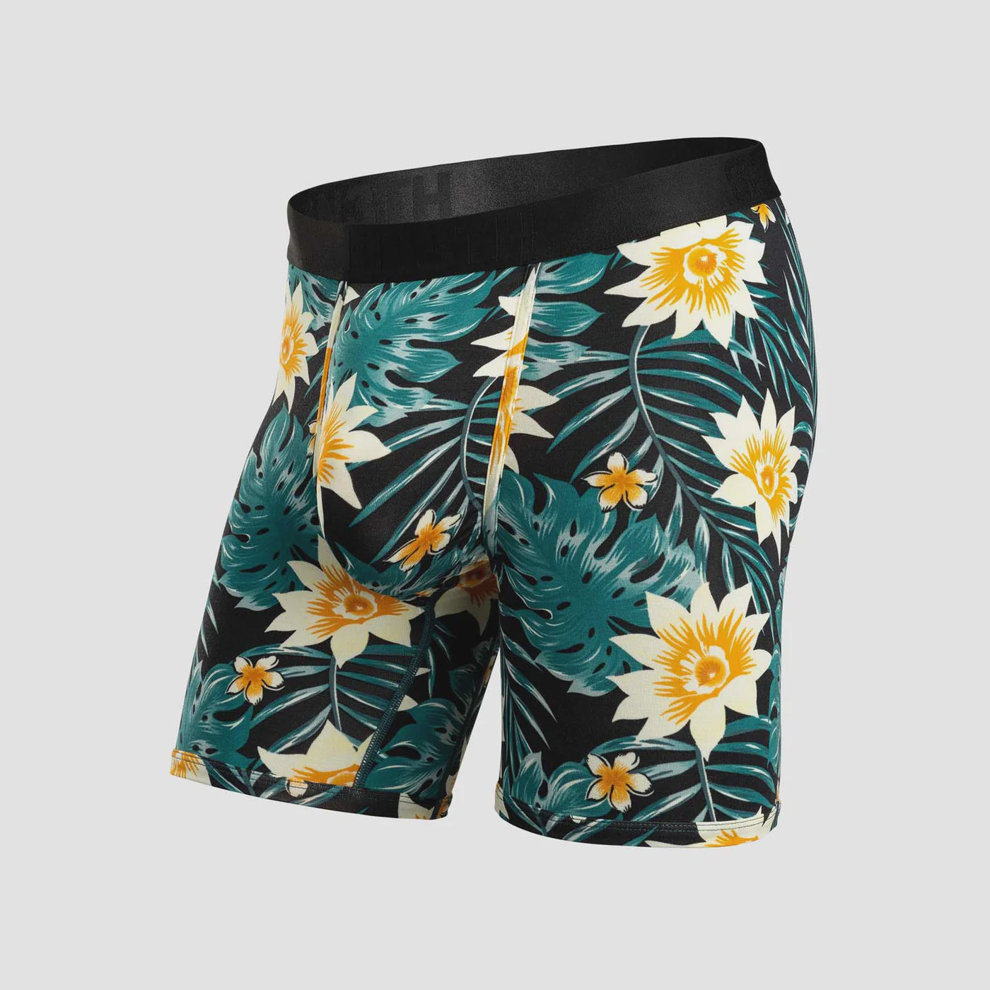 BN3TH - CLASSIC BOXER BRIEF PRINT IN TROPICAL FLORAL - BLACK
