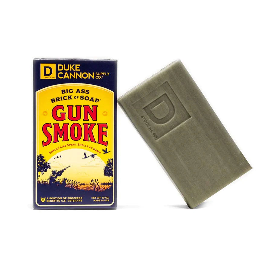 DUKE CANNON - BIG ASS BRICK OF SOAP IN GUN SMOKE