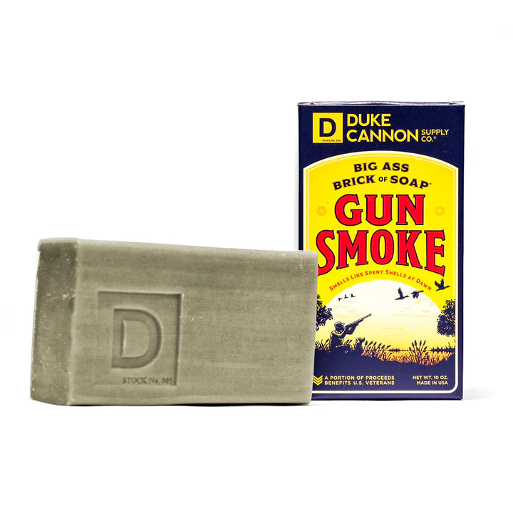 DUKE CANNON - BIG ASS BRICK OF SOAP IN GUN SMOKE