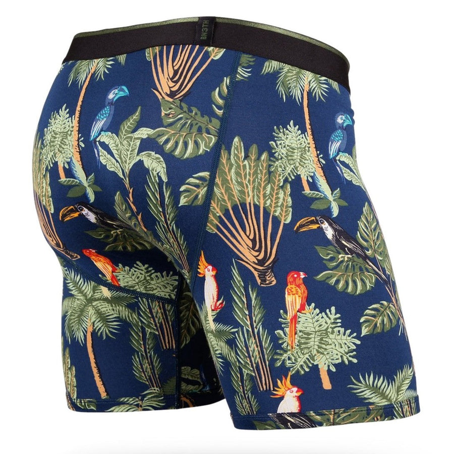 BN3TH - CLASSIC BOXER BRIEF PRINT IN BIRDS NAVY