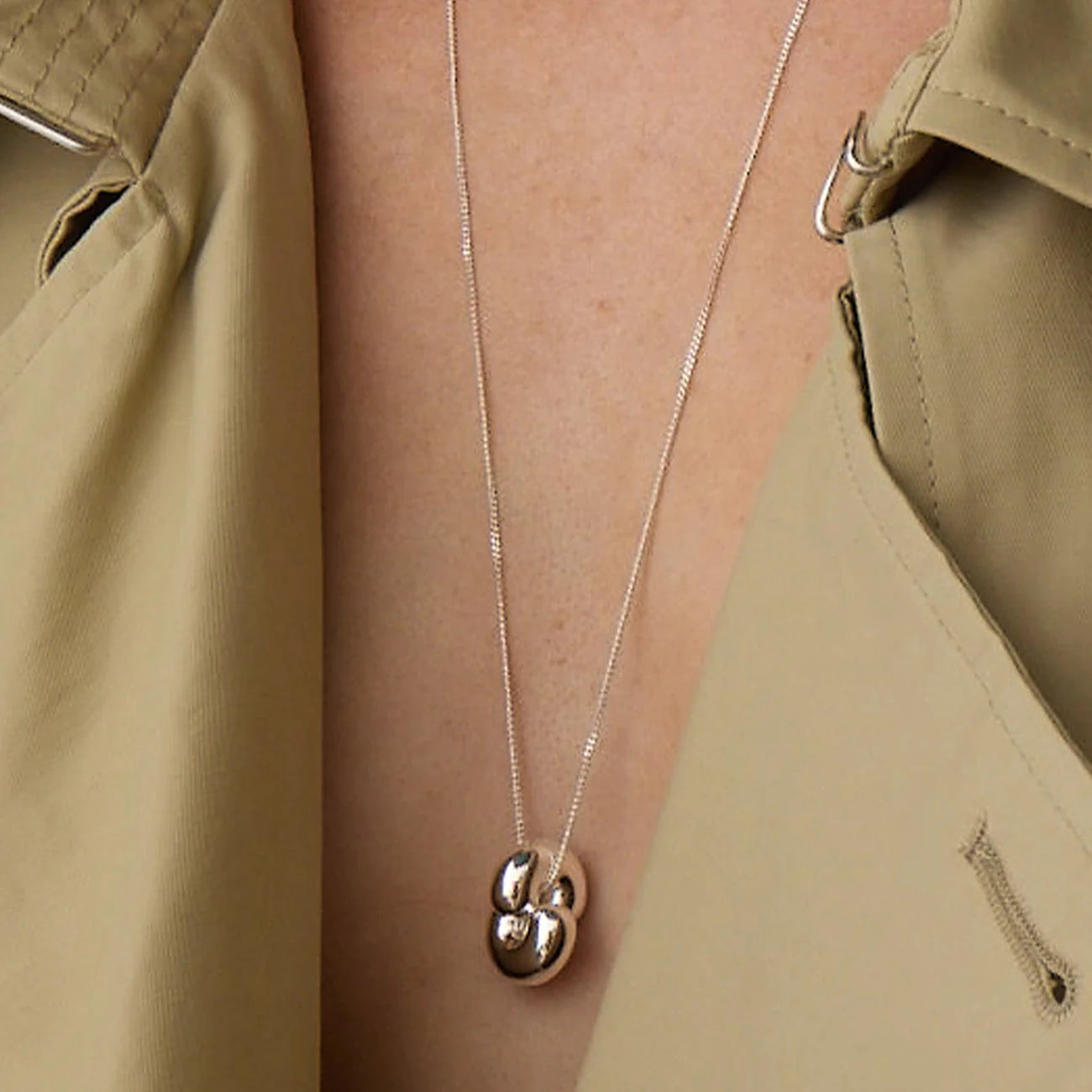 JENNY BIRD - TOME PENDANT IN SILVER