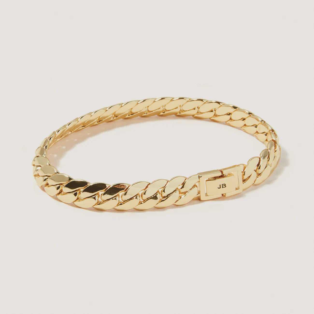 JENNY BIRD - HARVEY ANKLET WITH FOLDOVER CLASP IN GOLD