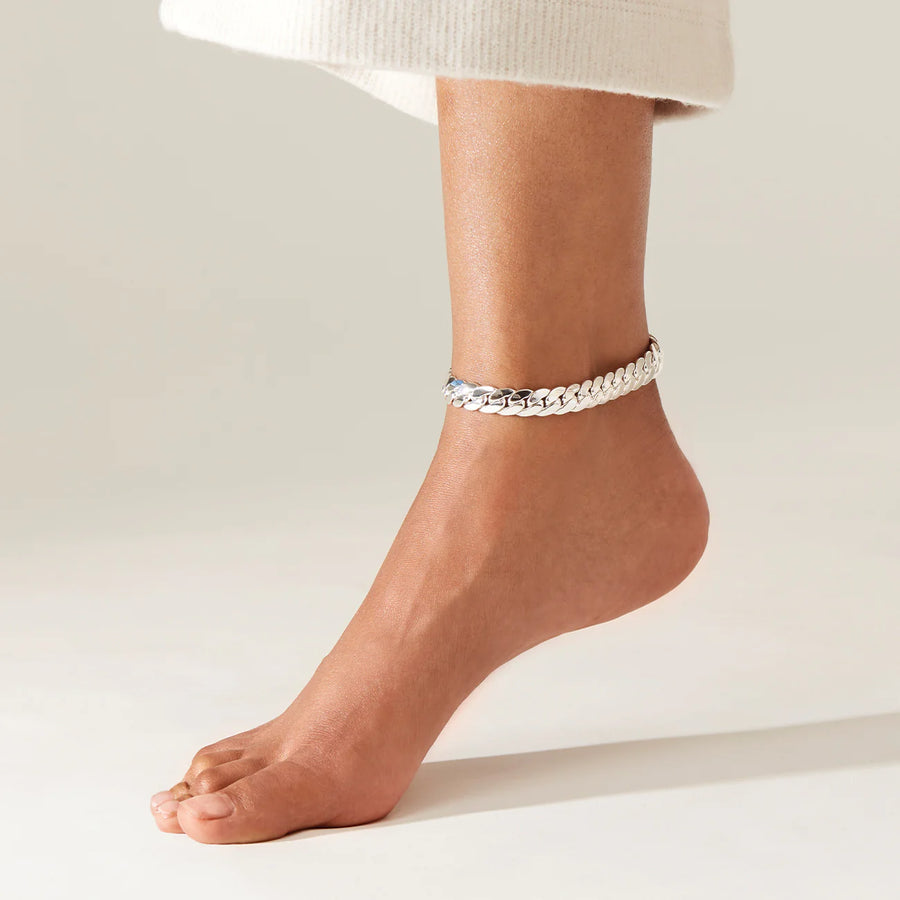 JENNY BIRD - HARVEY ANKLET IN SILVER