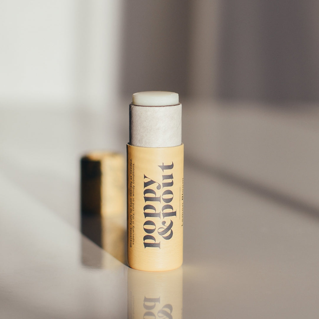 POPPY & POUT - LIP BALM IN LEMON BLOOM