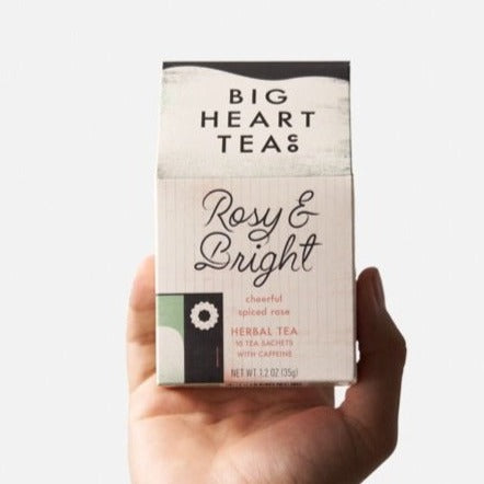 BIG HEART TEA CO - TEA BAGS IN ROSY & BRIGHT