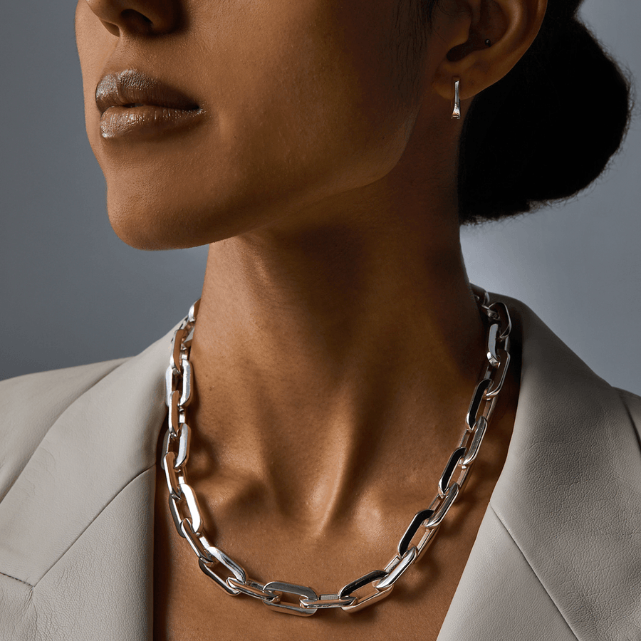 JENNY BIRD - TONI CHAIN NECKLACE IN SILVER