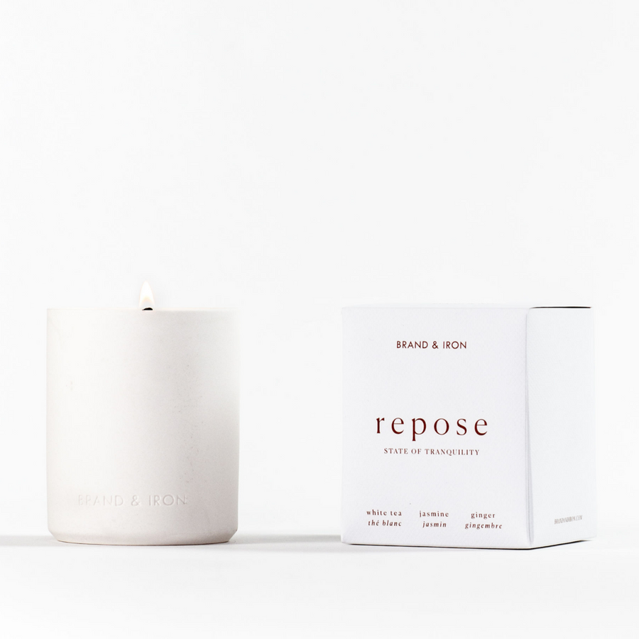 BRAND & IRON - LACONIC COLLECTION CANDLE IN REPOSE