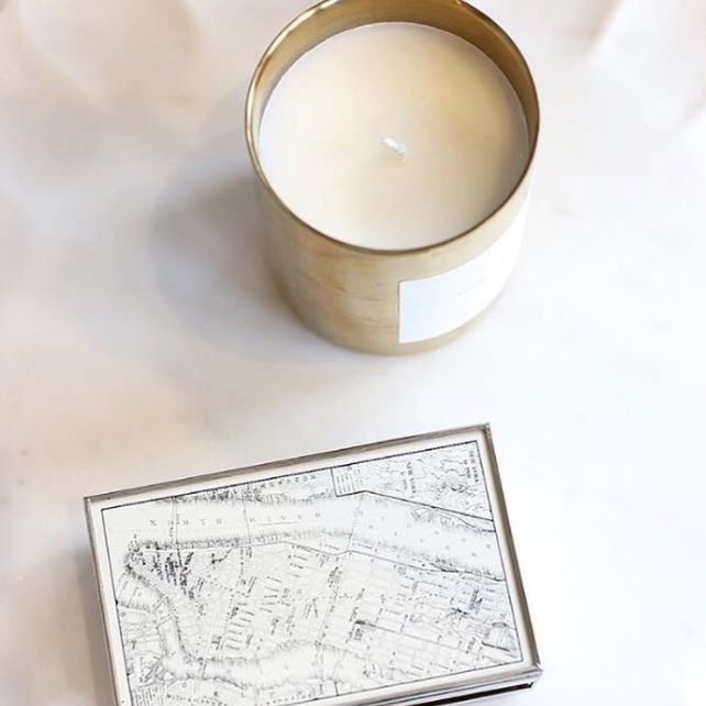 BRAND & IRON - GOLD SERIES CANDLE IN SANDALWOOD & LAVENDER