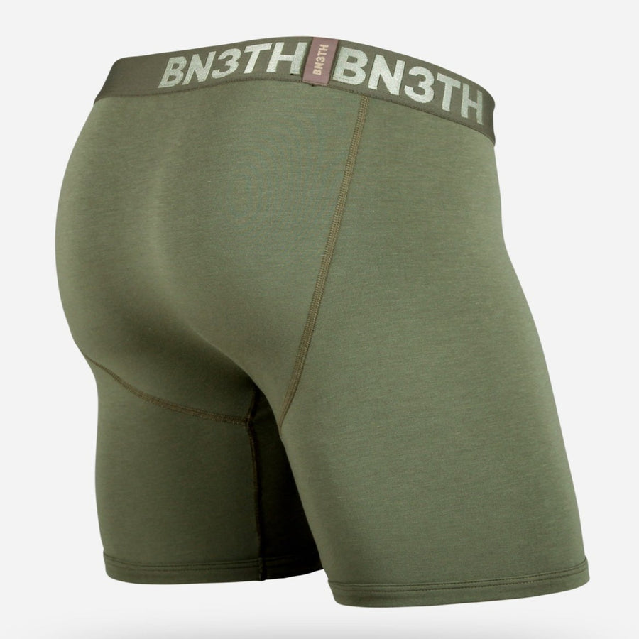 BN3TH - CLASSIC BOXER BRIEF SOLID IN PINE/HAZE