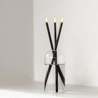 EVERLASTING CANDLE CO - EVERLASTING CANDLE IN BLACK