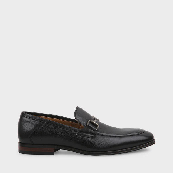STEVE MADDEN - AAHRON LOAFER IN BLACK LEATHER