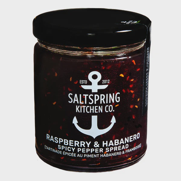 SALT SPRING KITCHEN - RASPBERRY & HABANERO SPICY PEPPER SPREAD - 270ML