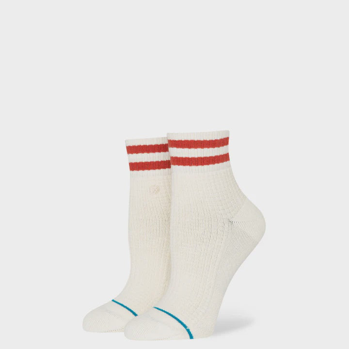 STANCE - W WAFFLES N BUTTER QUARTER IN OFF WHITE