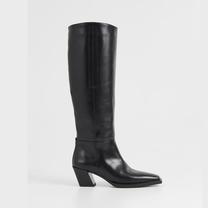 VAGABOND - ALINA TALL BOOT IN BLACK LEATHER