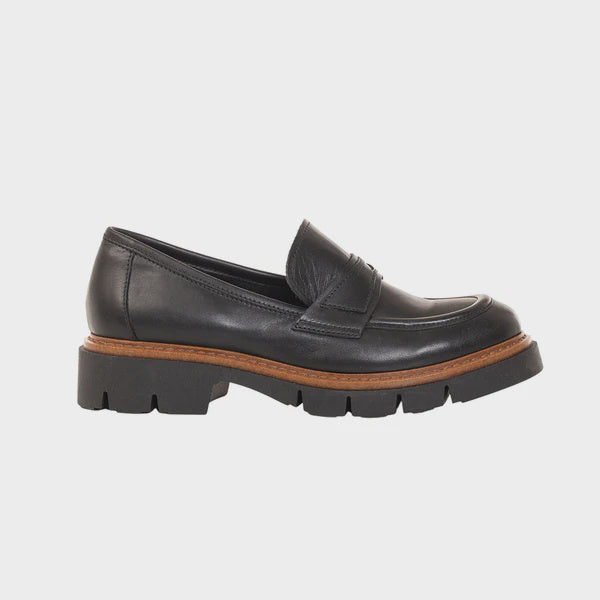 ATELIERS - BIRCH LOAFER IN BLACK LEATHER
