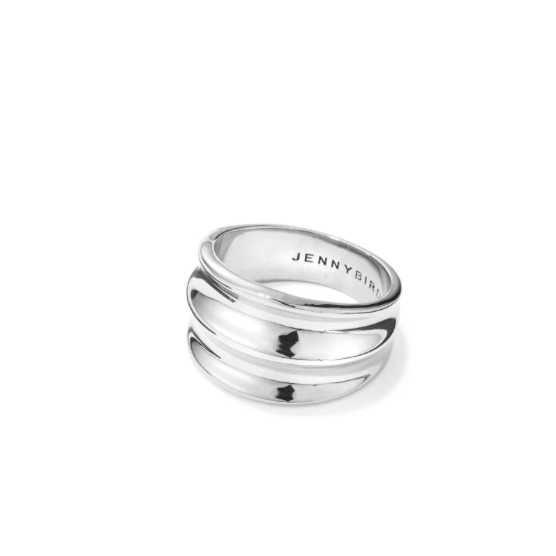 JENNY BIRD - DOUBLE DUNE RING IN SILVER