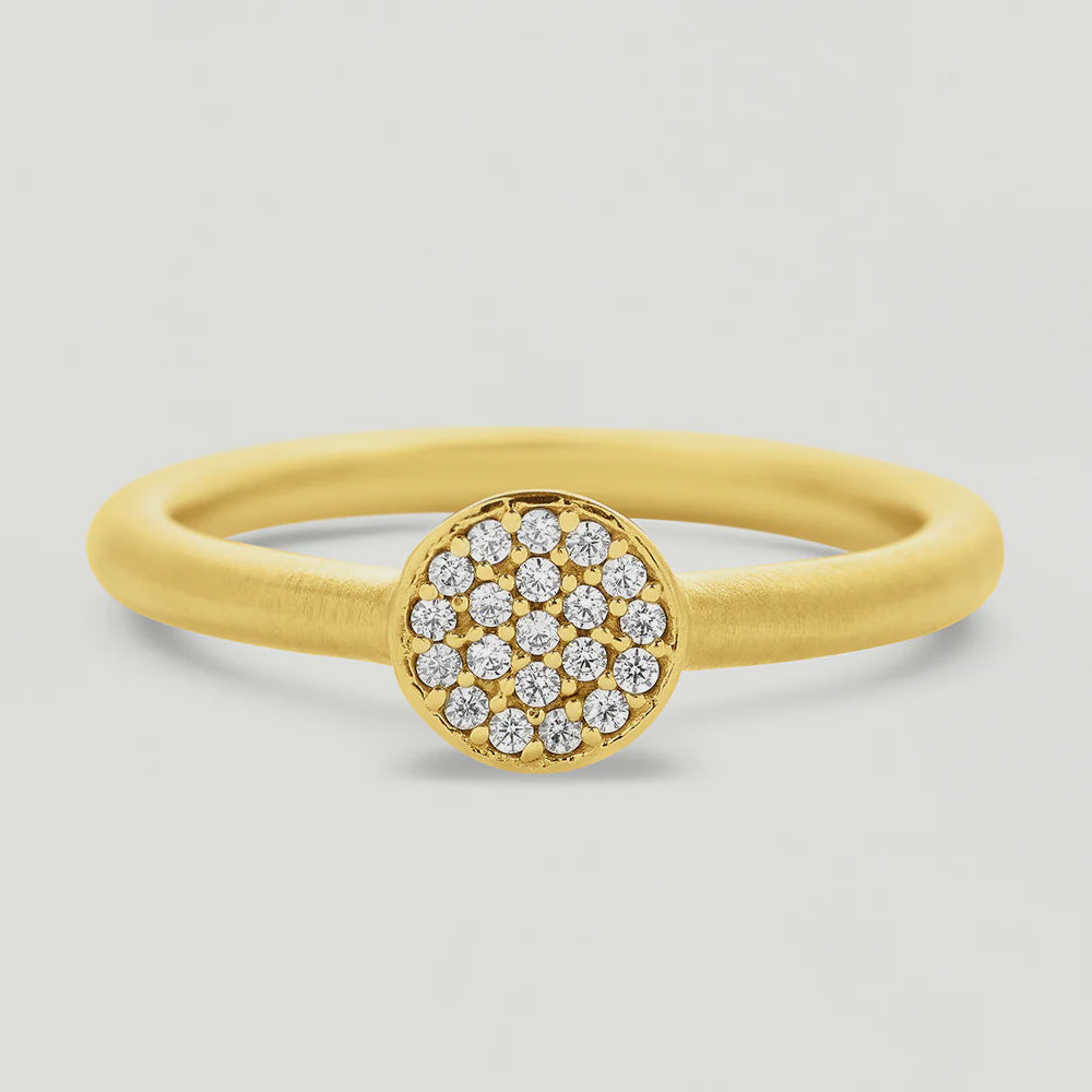 DEAN DAVIDSON - SIGNATURE PAVE KNOCKOUT RING IN GOLD