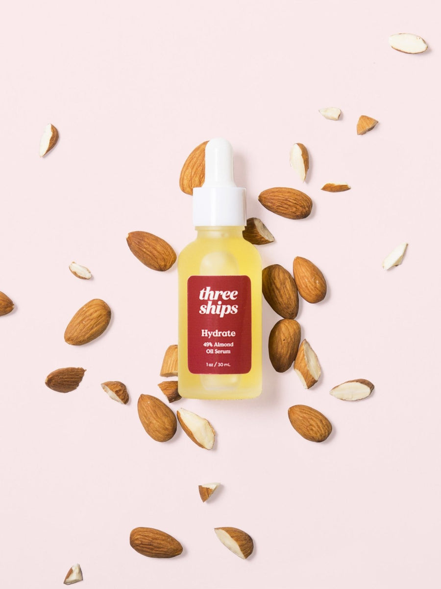 THREE SHIPS - HYDRATE SERUM IN 49% ALMOND OIL