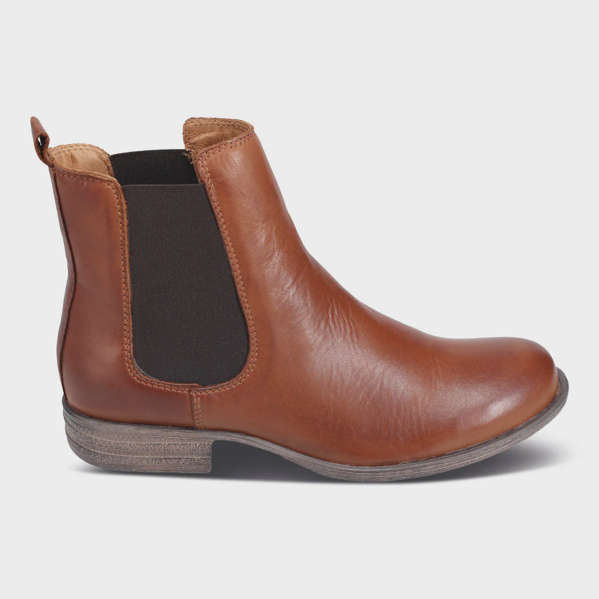 MIZ MOOZ - LEWIS BOOT IN BRANDY LEATHER