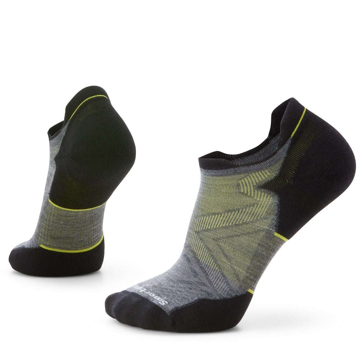 SMARTWOOL - RUN TARGETED CUSHION LOW ANKLE IN MEDIUM GRAY
