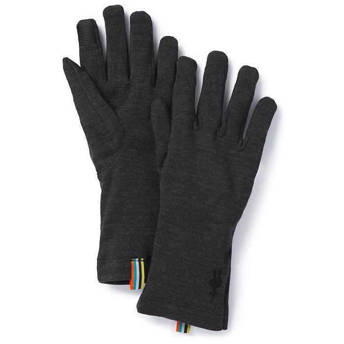 SMARTWOOL - THERMAL MERINO 250 GLOVE IN CHARCOAL HEATHER