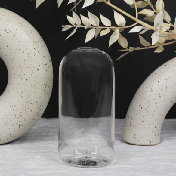 EVERLASTING CANDLE CO - WYLIE VASE IN CLEAR